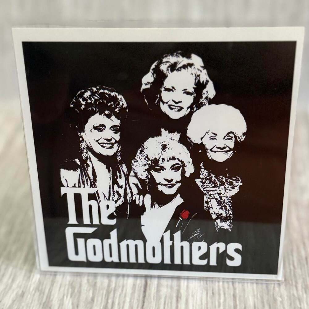 4 X 4 Golden Girls Acrylic Magnet Bf 23